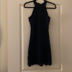 lulu lace mini dress